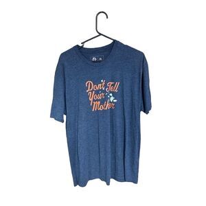 Don't Tell Your Mother The Dad Extra Large (XL) T-Shirt Navy